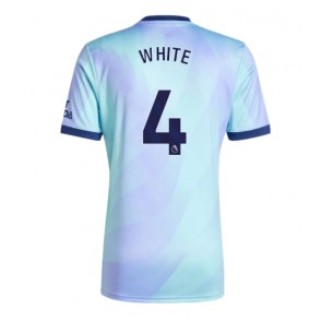 Arsenal Ben White #4 Rezervni Dres 2024-25 Kratak Rukavima